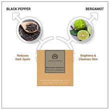 Load image into Gallery viewer, Soap Bar | Black Pepper & Bergamot
