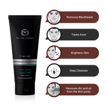 Load image into Gallery viewer, Charcoal Face Scrub | Lemongrass &amp; Eucalyptus
